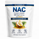 The standard lab envase frontal NAC 300 cápsulas, ahorro prolongado