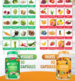 The Vitamin Kitchen cápsulas en mano demostrando tamaño y facilidad de uso