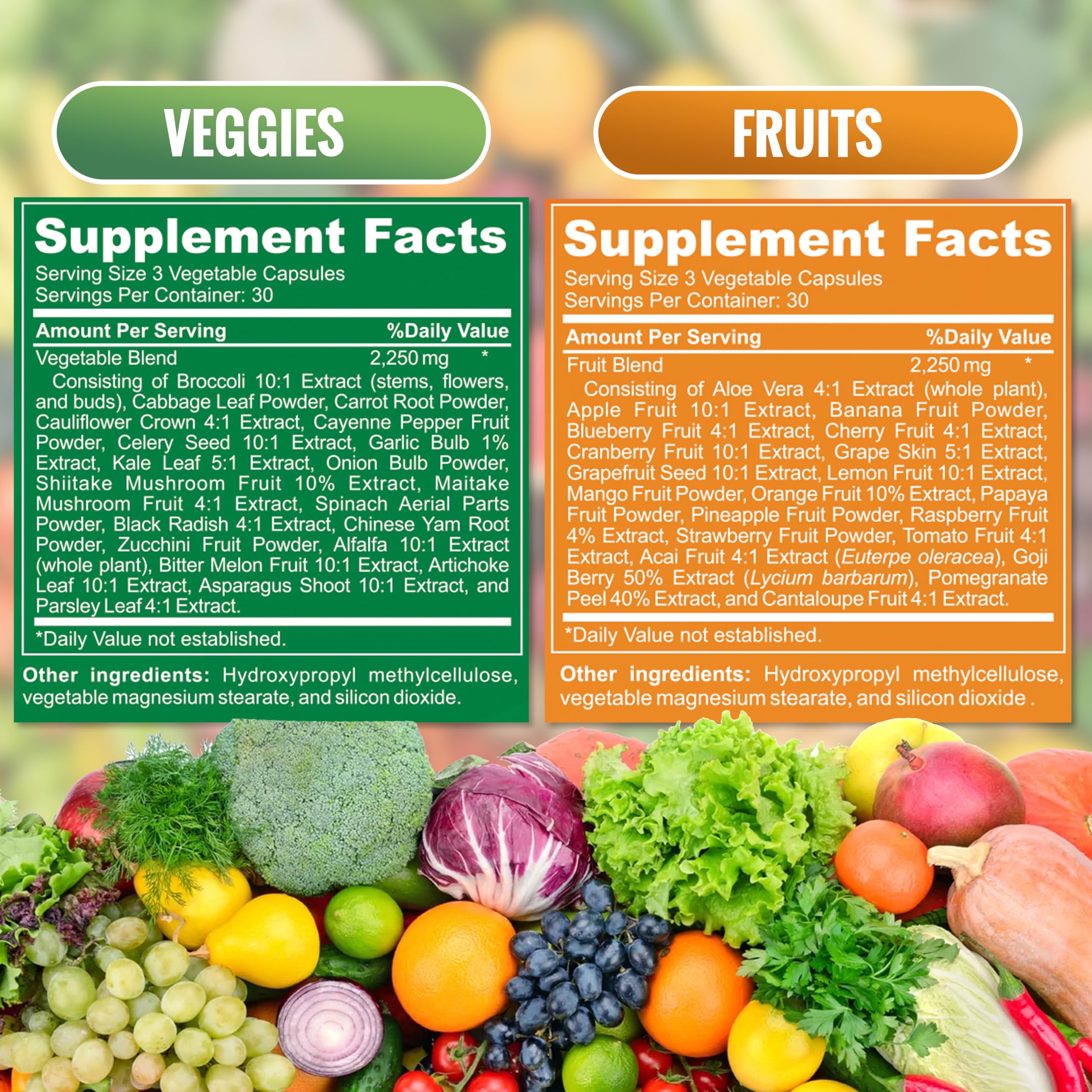 The Vitamin Kitchen textura del polvo de frutas y verduras para mayor densidad nutritiva