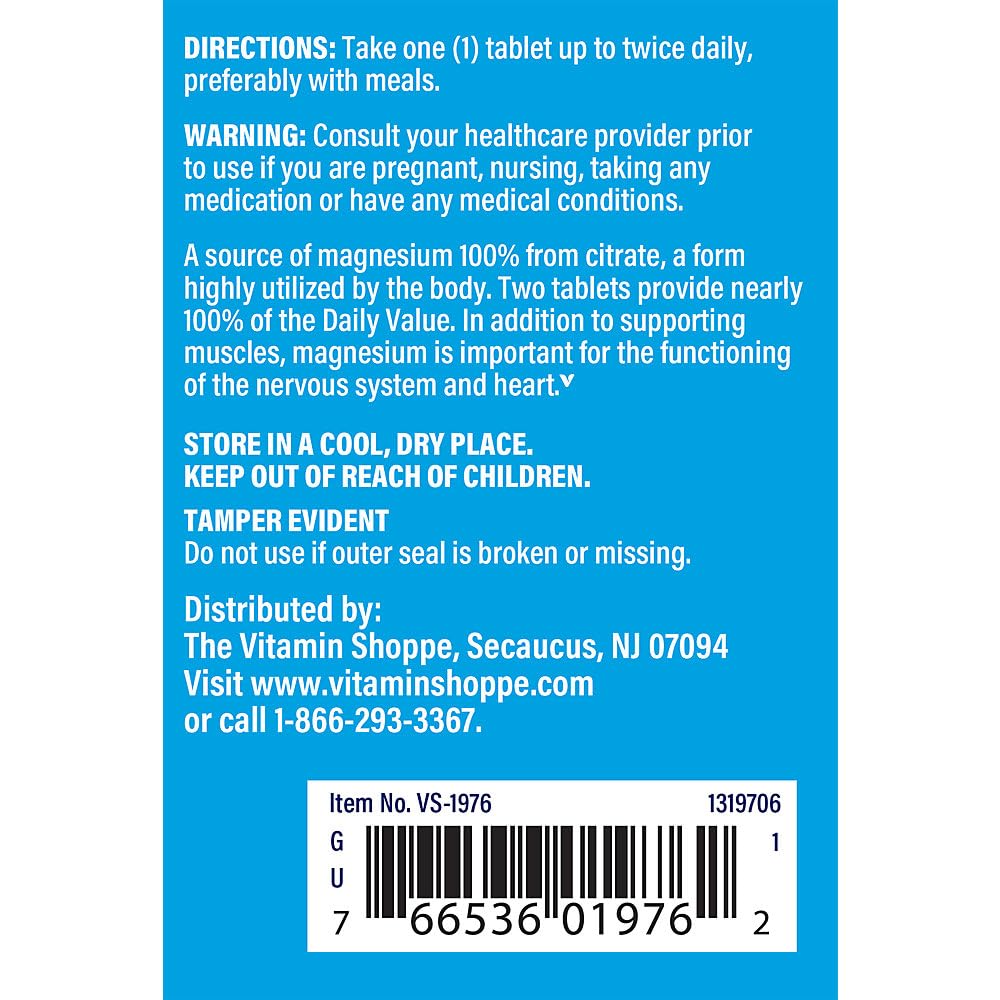 The Vitamin Shoppe primer plano de la textura de la tableta que evidencia facilidad de ingestión