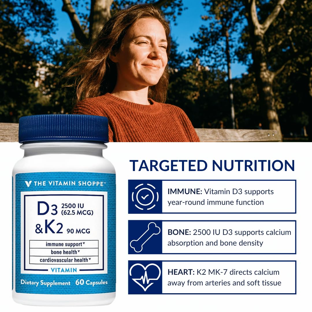 The Vitamin Shoppe frasco abierto con cápsulas listas para consumo cotidiano
