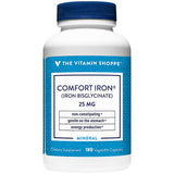 The Vitamin Shoppe frasco frontal mostrando 180 cápsulas y beneficio de suministro prolongado