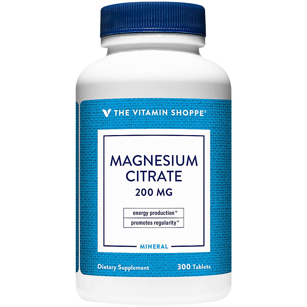 The Vitamin Shoppe frasco frontal mostrando 300 tabletas y etiqueta clara