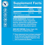 The Vitamin Shoppe primer plano de una tableta mostrando tamaño y forma