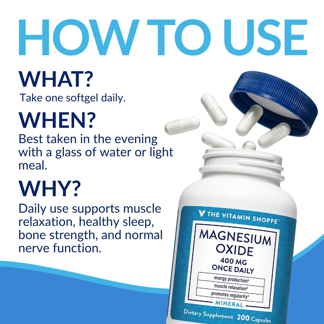 The Vitamin Shoppe cápsula en mano para mostrar tamaño y comodidad de toma