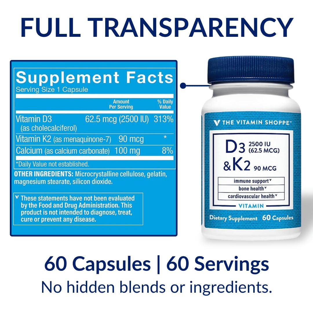 The Vitamin Shoppe representación de calcio en polvo destacando aporte mineral