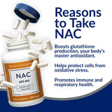 The Vitamin Shoppe conjunto de cápsulas NAC 600 mg, suministro de 200 unidades