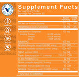 The Vitamin Shoppe close-up de tableta mostrando textura y fórmula vegetal