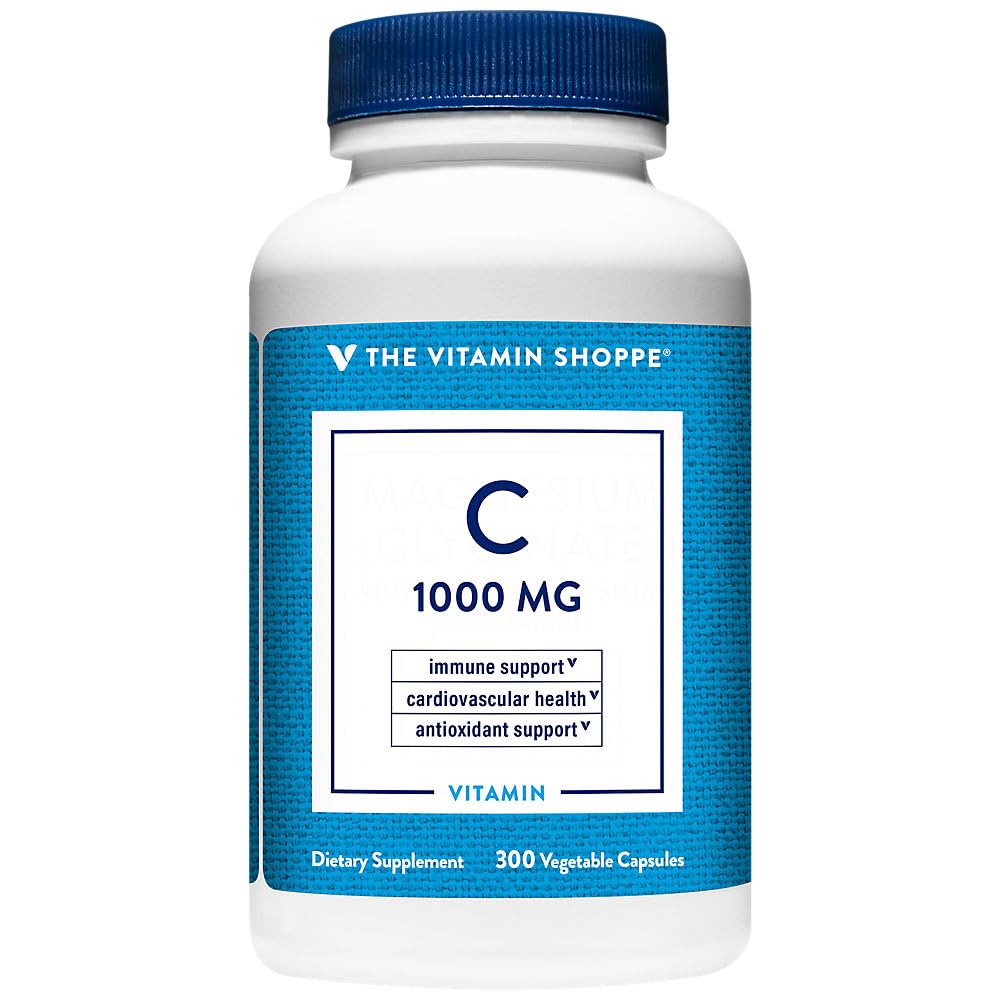 The Vitamin Shoppe frasco frontal mostrando etiqueta clara y beneficio antioxidante