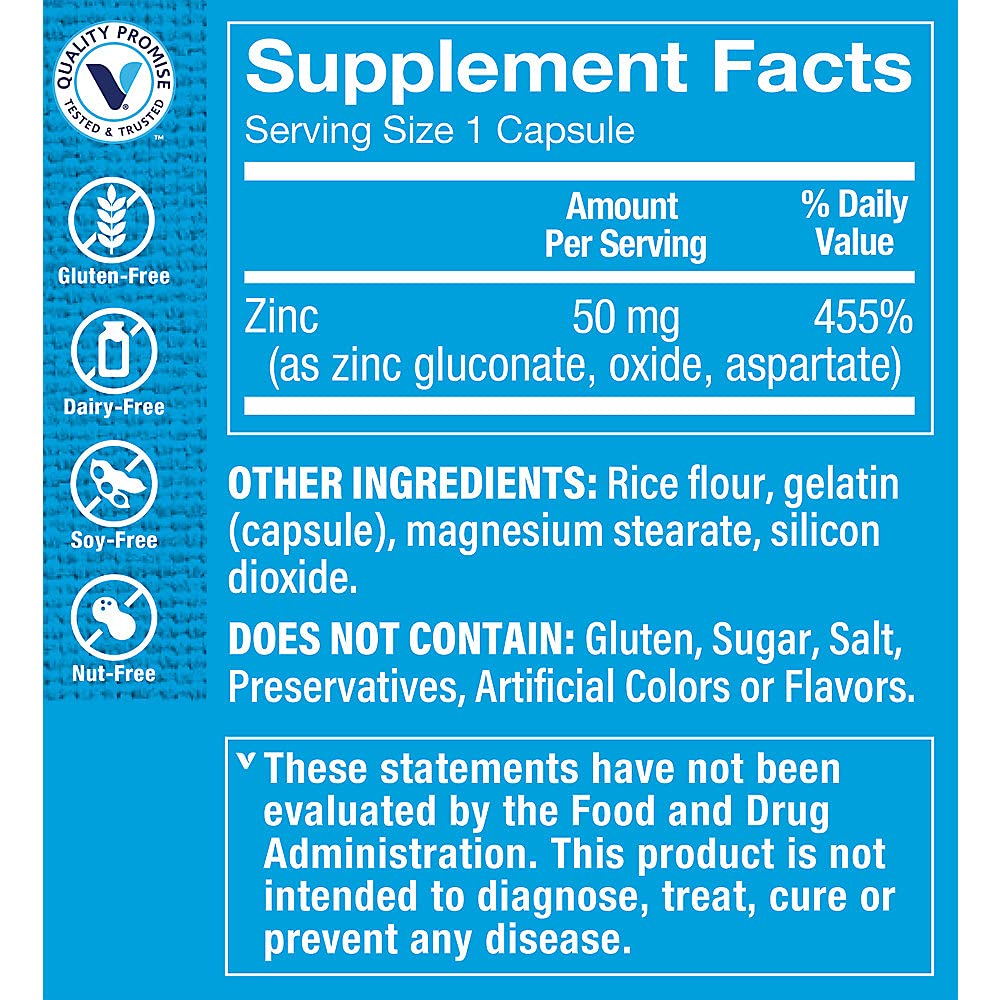 The Vitamin Shoppe cápsula detalle resaltando textura y dosificación clara para uso diario