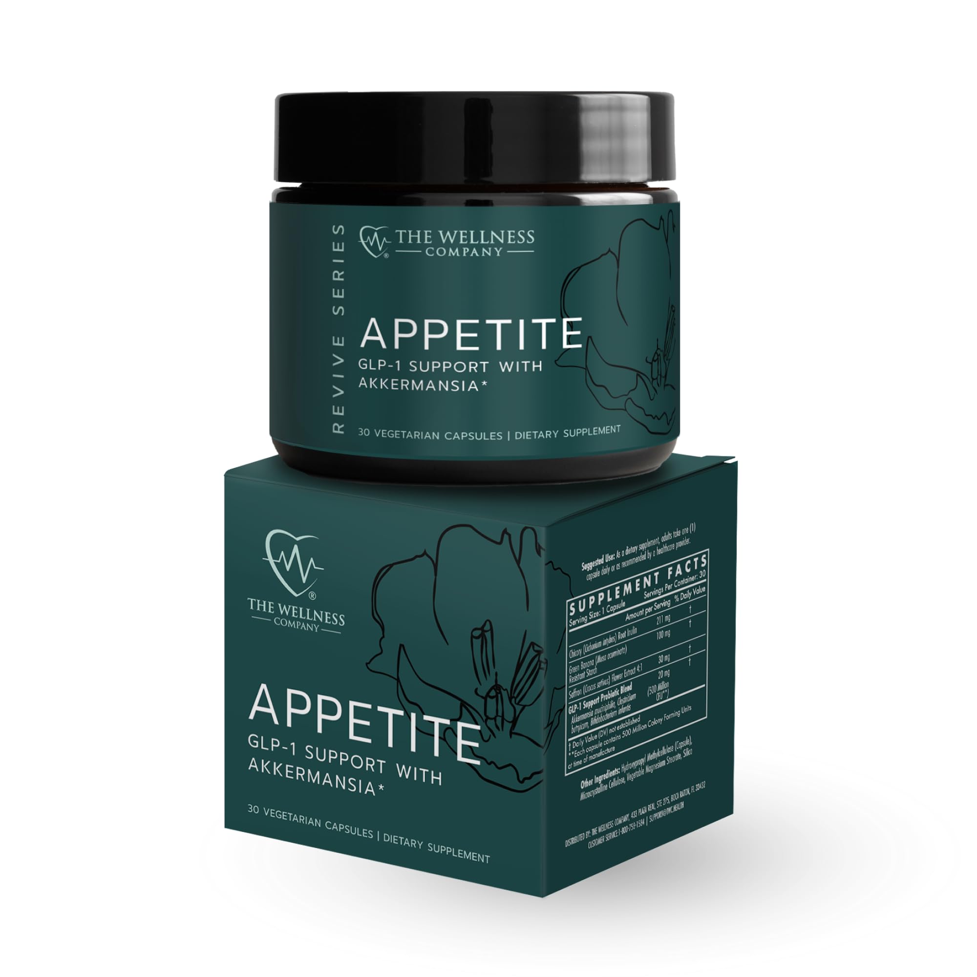 The Wellness Company producto junto a desayuno equilibrado para apoyo diario