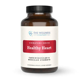 The Wellness Company frasco delantero mostrando etiqueta clara y beneficio cardiovascular