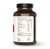 The Wellness Company ingredientes remolacha y uva destacando apoyo al flujo sanguíneo
