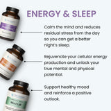 The Wellness Company Mind Lift envase con etiqueta visible que destaca Non-GMO y sin gluten