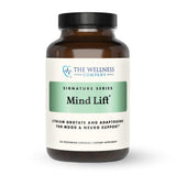 The Wellness Company Mind Lift vista frontal del envase que muestra presentación y beneficios