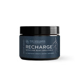 The Wellness Company Recharge frasco frontal mostrando etiqueta y beneficio energético