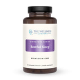 The Wellness Company frasco delantero mostrando envase y dosificación beneficios clara