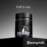 Capsula de Excalibur en primer plano mostrando textura y fácil ingestión con beneficio