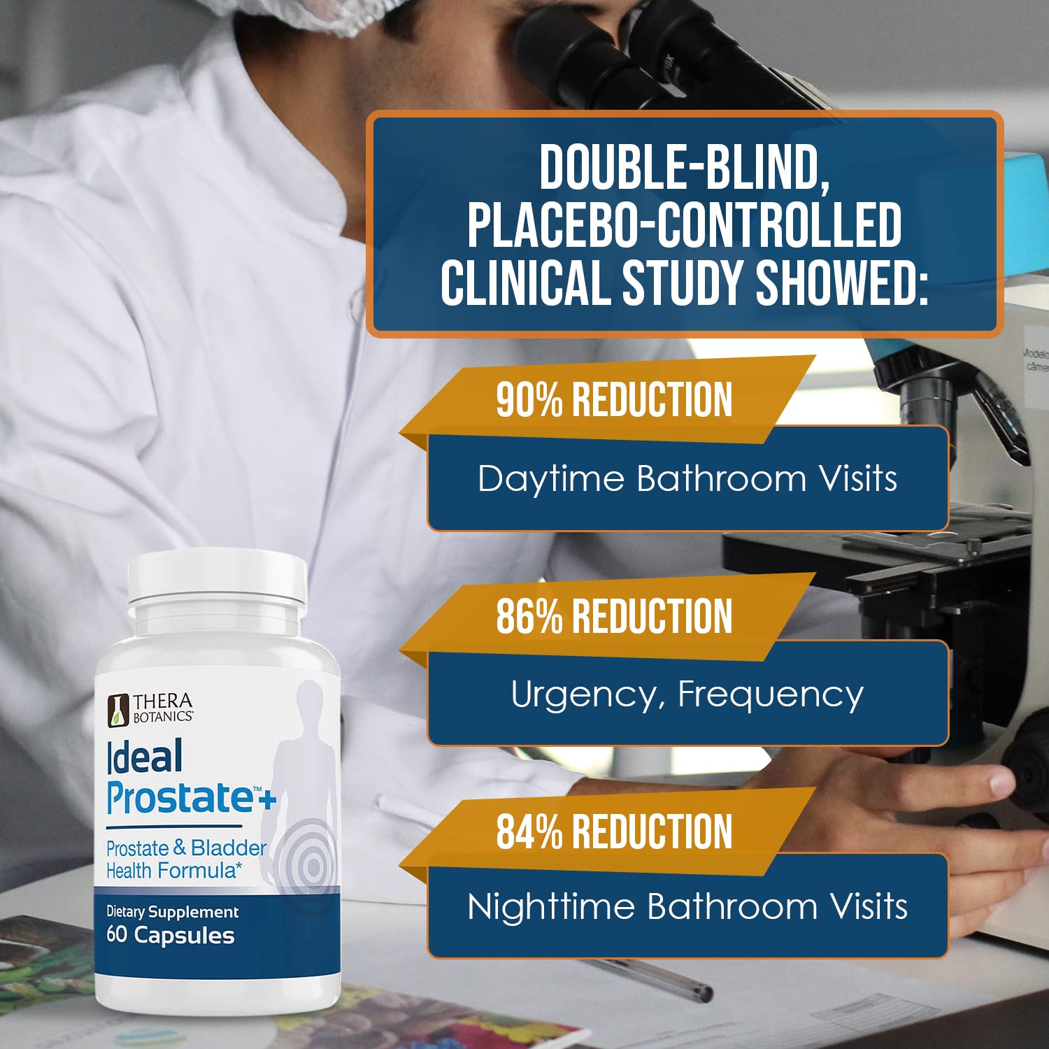 Therabotanics Ideal Prostate Plus ingredientes activos y su equilibrio natural