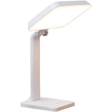 Theralite frontal mostrando panel y beneficio de luz potente