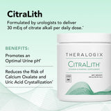 Theralogix CitraLith cucharada con polvo medida conveniente para la dosis diaria