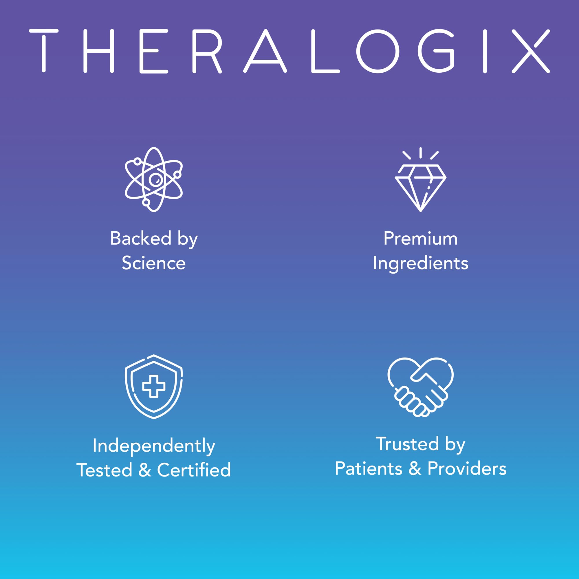 Theralogix Ovasitol kit abierto con sachets mostrando la presentación