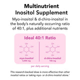 Theralogix Ovasitol polvo textura fina que facilita mezcla y absorción rápida