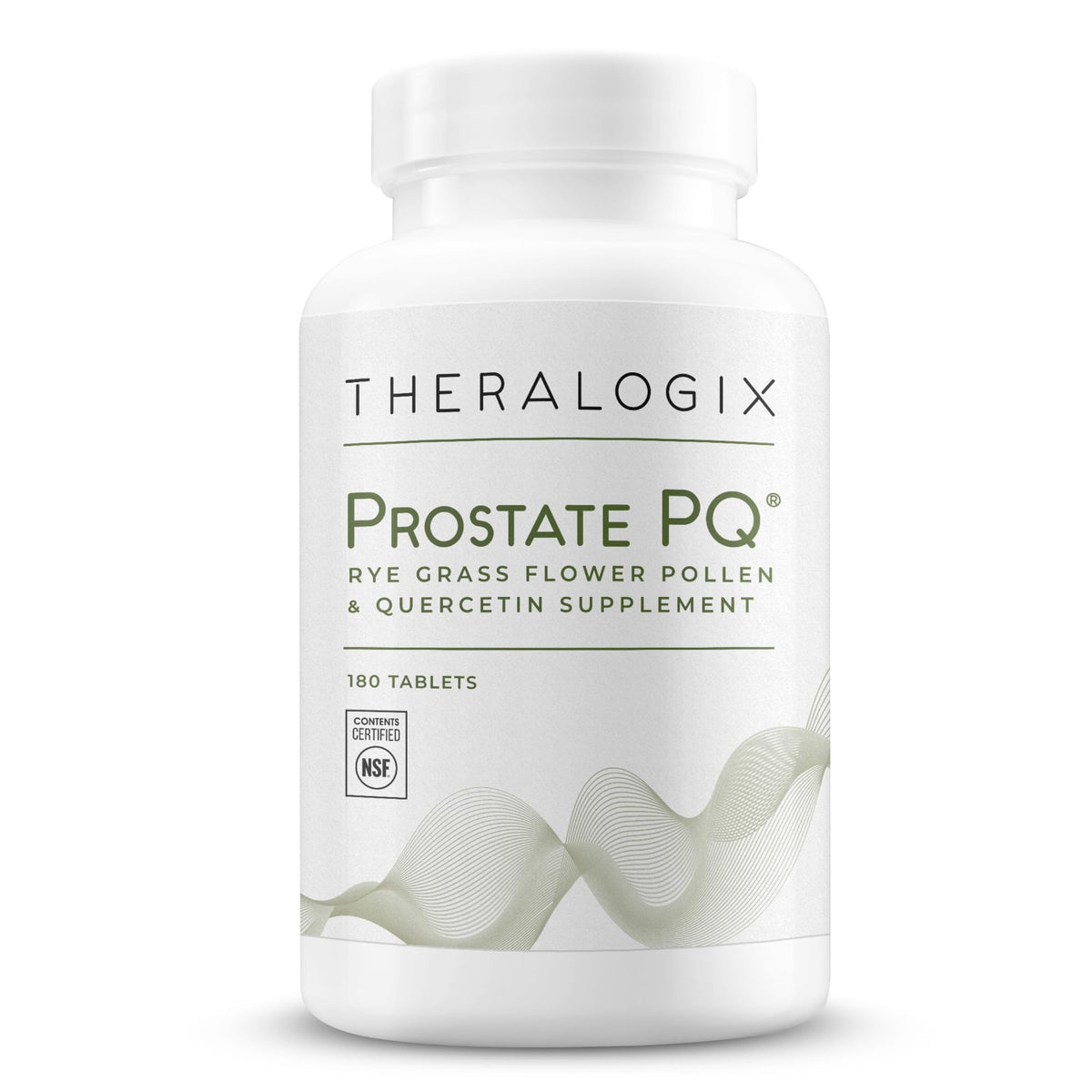 Theralogix Prostate PQ frente del envase mostrando etiqueta y beneficios