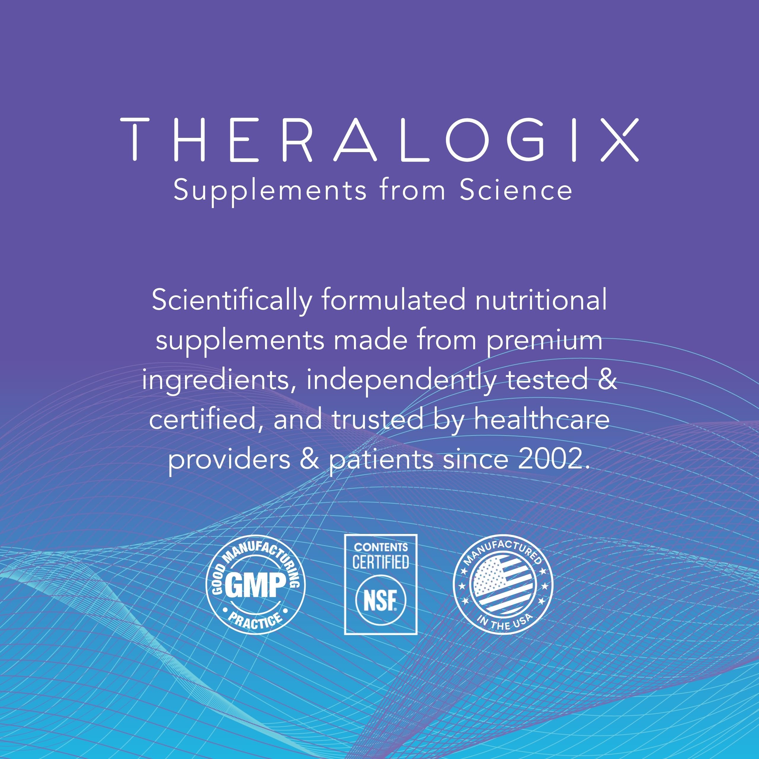 Theralogix frasco en cocina demostrando uso diario práctico