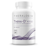Theralogix botella frontal mostrando 90 tabletas y etiqueta clara