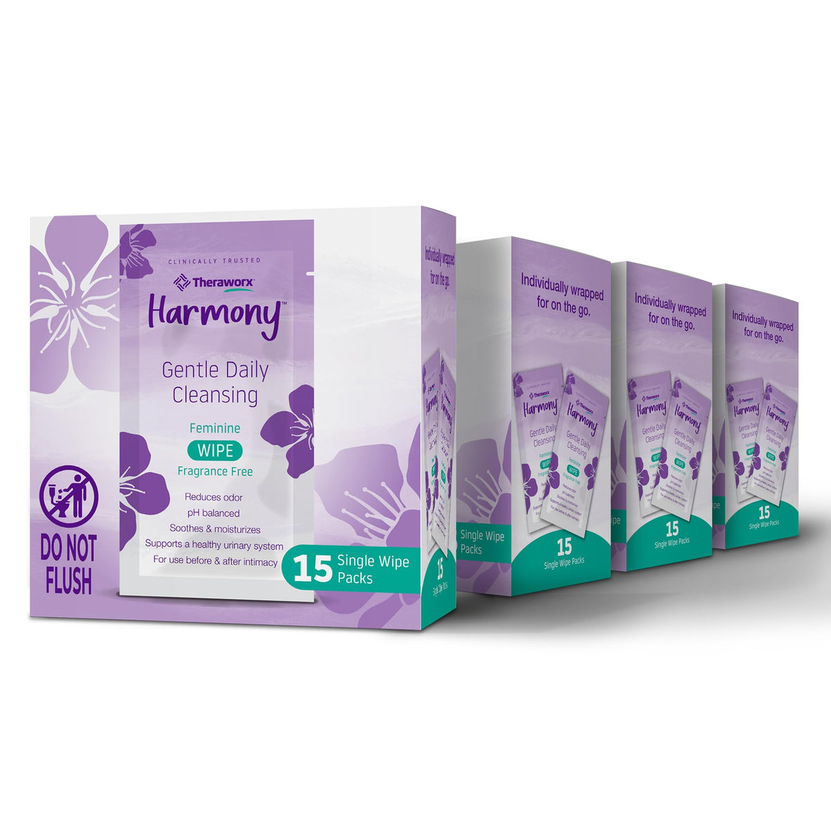 Theraworx envase frontal mostrando pack y beneficios portátiles