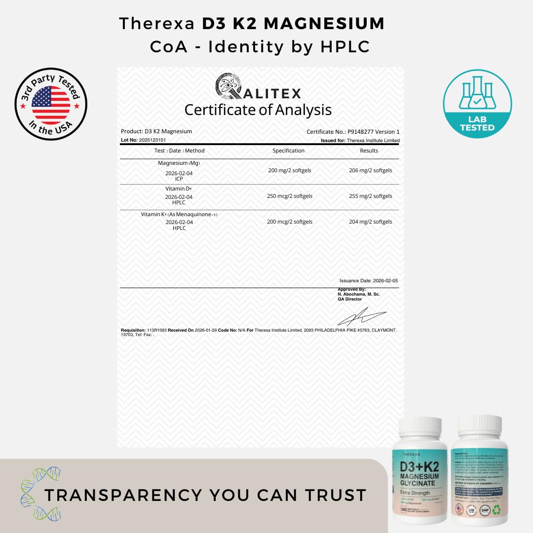 therexa etiqueta nutricional en detalle con ingredientes y dosis