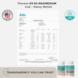 therexa grupo de softgels sobre fondo blanco para visualizar cantidad