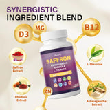 Theronika Aly etiqueta con lista de ingredientes y ventaja de biodisponibilidad