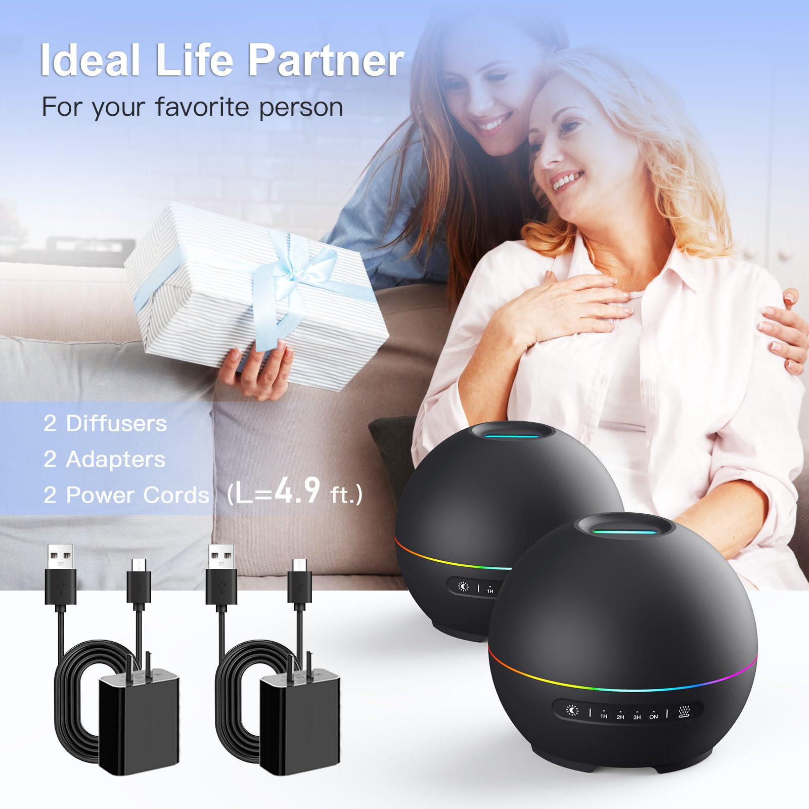 THIMONES contenido del pack con adaptadores y cables listos para usar