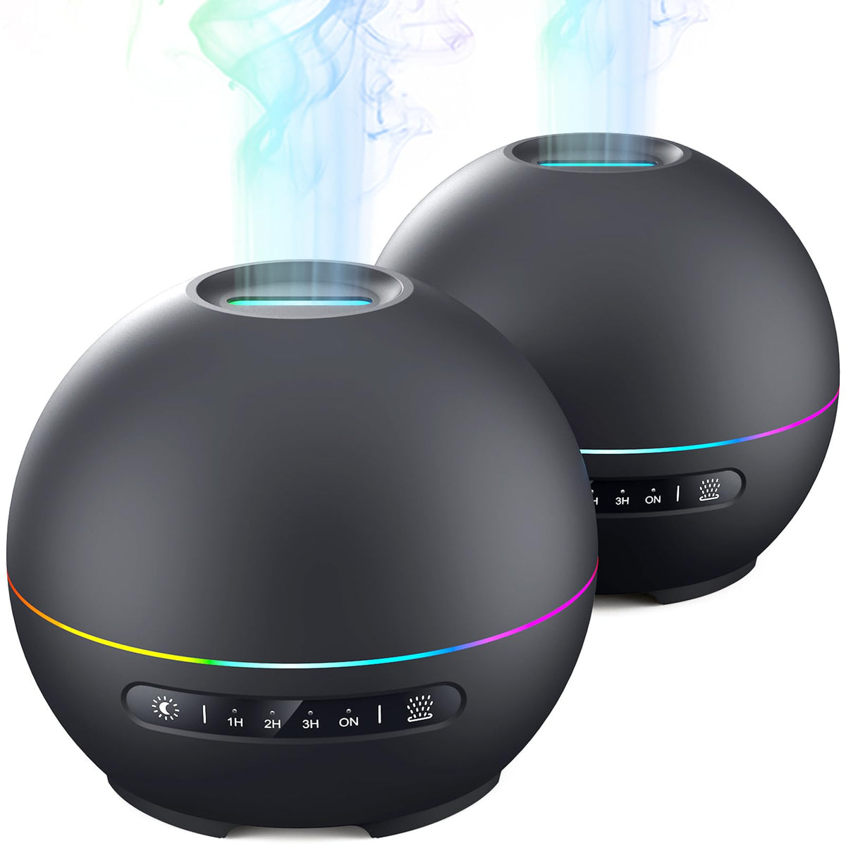 THIMONES difusor frontal empacado mostrando diseño compacto y beneficios prácticos