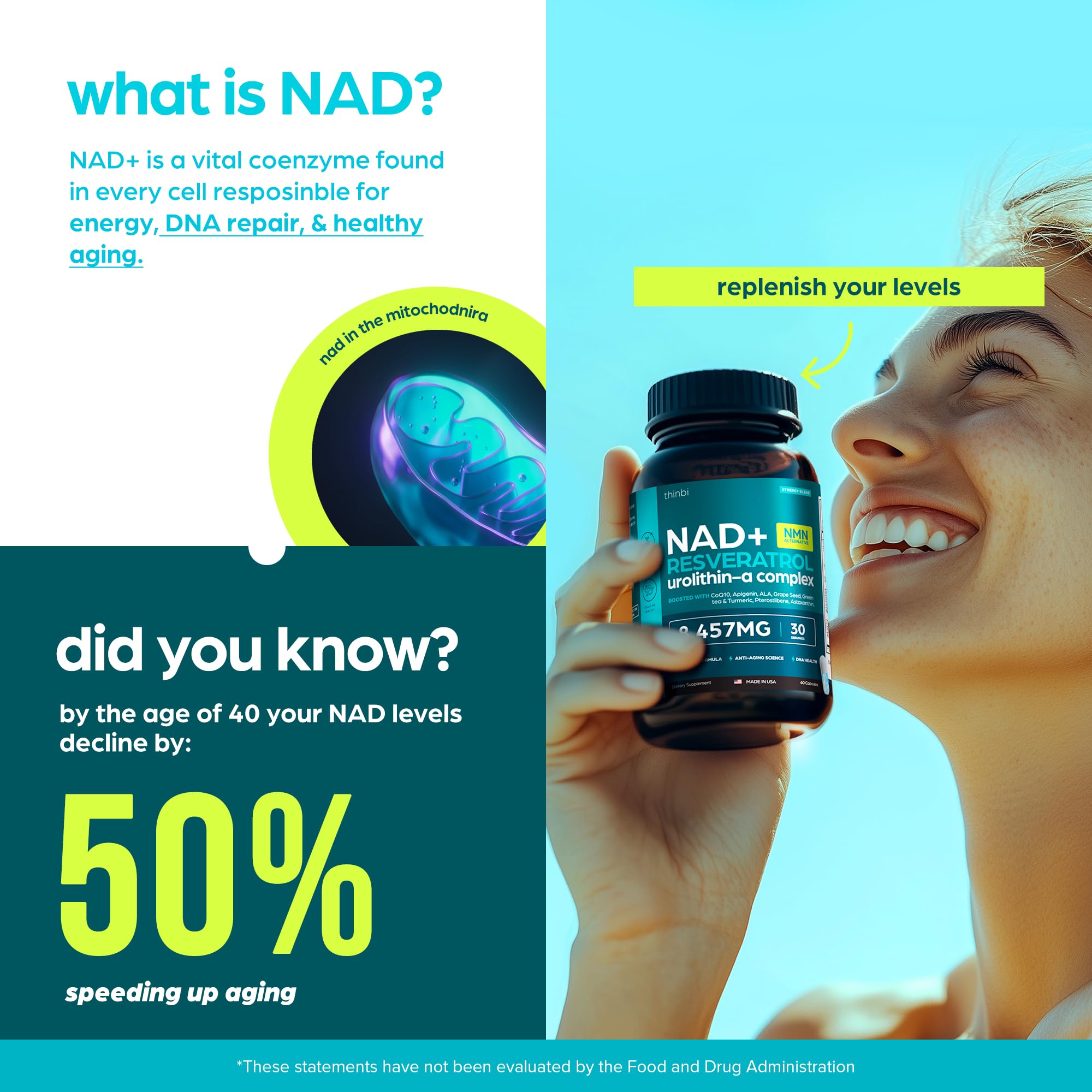 Thinbi detalle de cápsula liposomal para destacar absorción y formato vegano