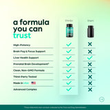 Thinbi ingredientes vegetales en fondo natural, refuerza fórmula vegana