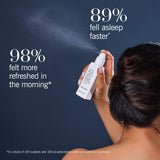 THISWORKS rociado fino del spray mostrando la textura y dispersión en el aire