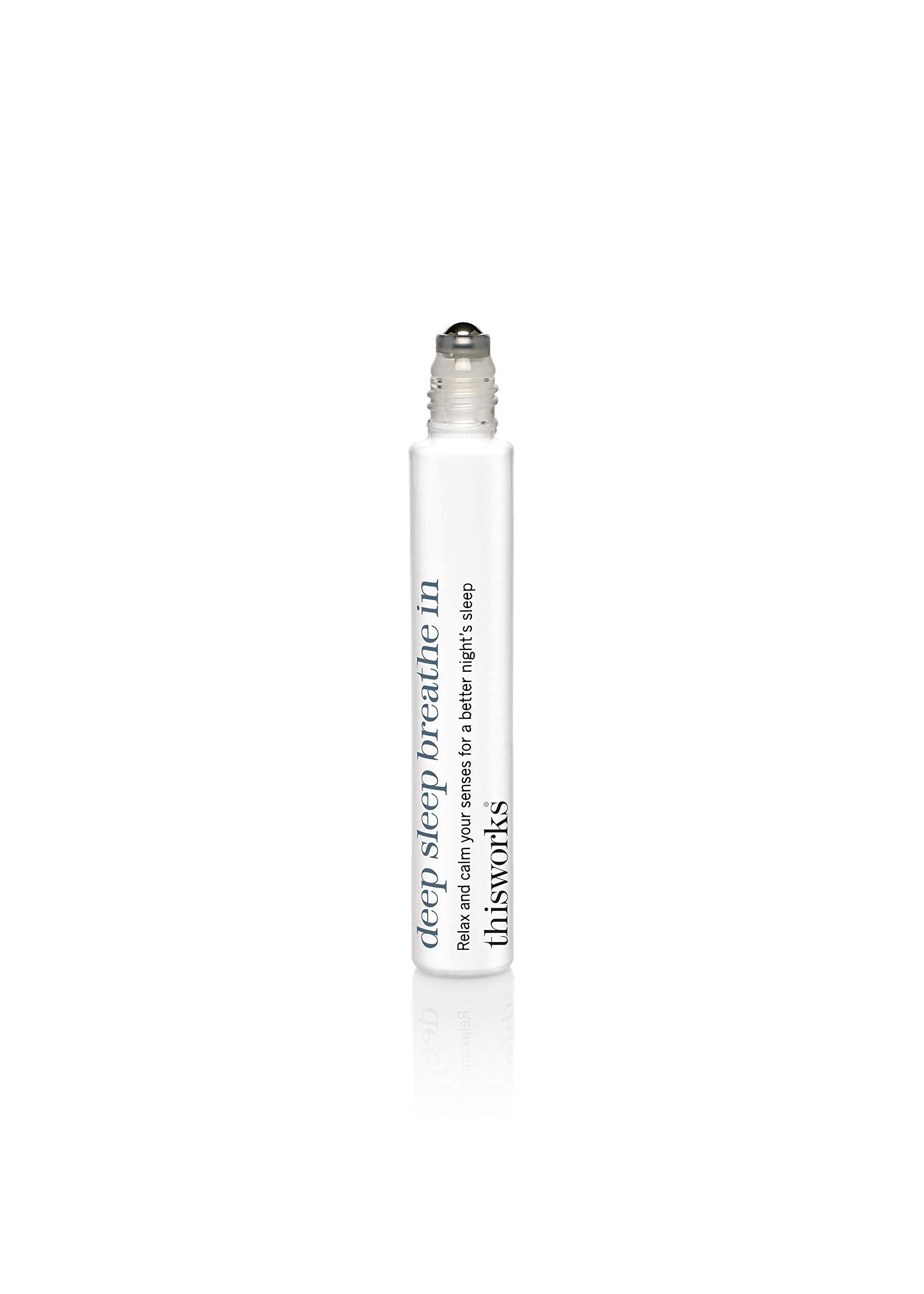 THISWORKS roll-on sobre mesita de noche para crear un ambiente relajante