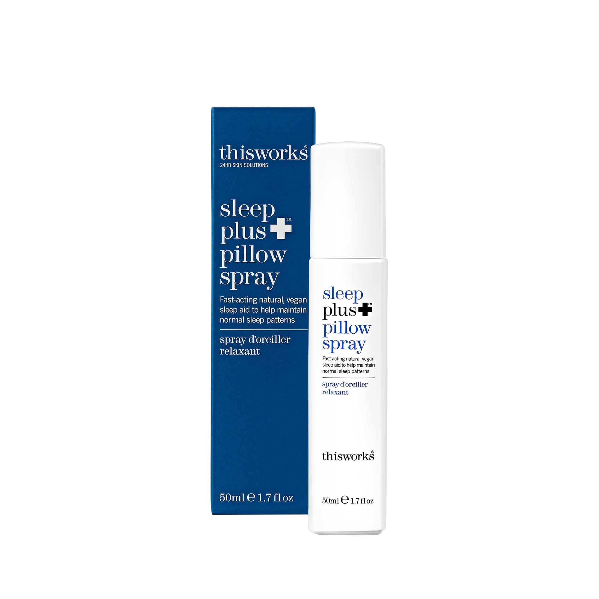 This Works spray frente mostrando envase y etiqueta clara que transmite confianza