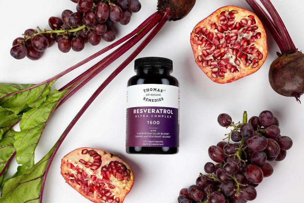 Thomas' all-natural Remedies cápsulas junto a un desayuno saludable que sugiere uso diario