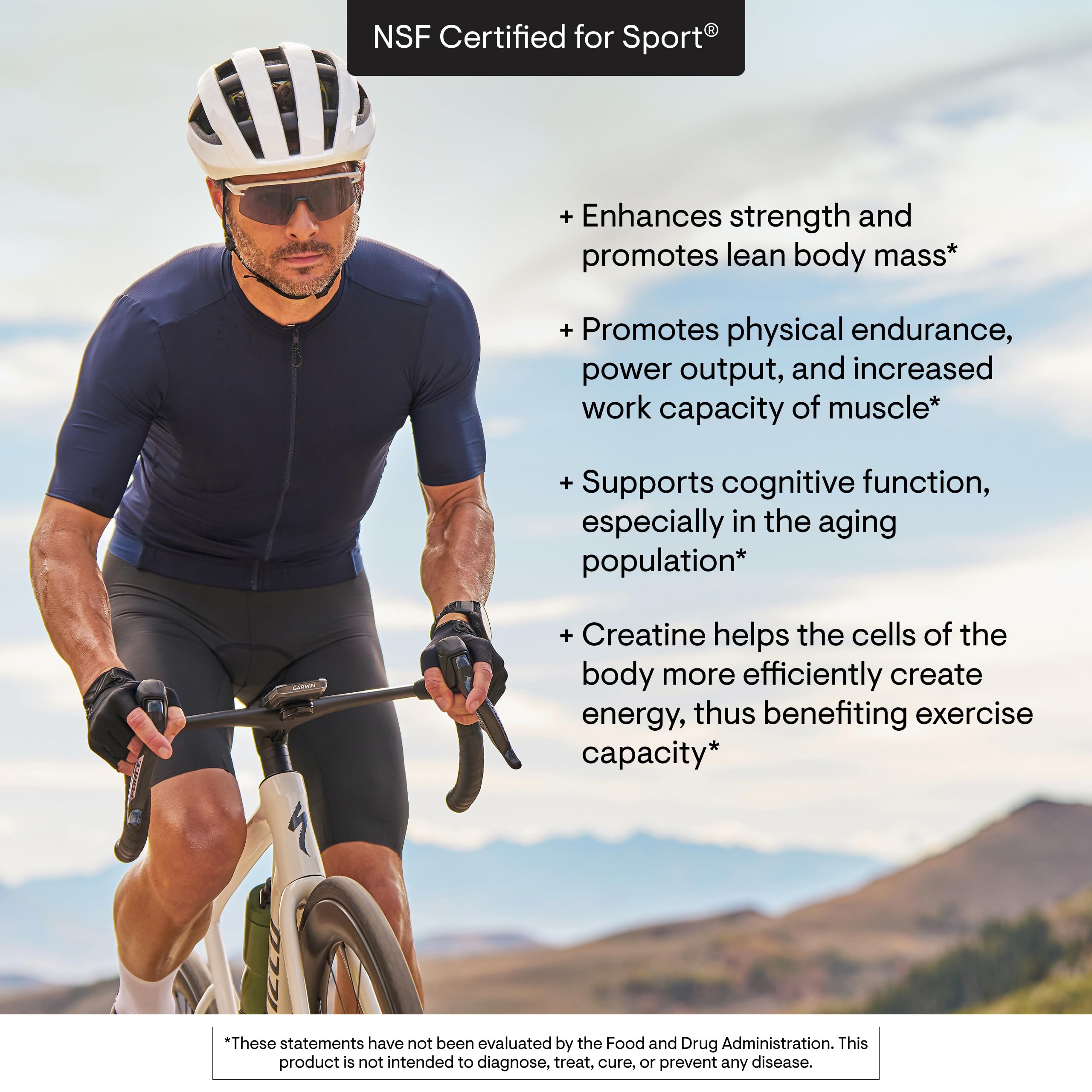 THORNE etiqueta con sello NSF Certified for Sport, seguridad competitiva