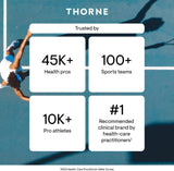 THORNE estilo de vida: individuo activo mostrando energía y bienestar