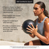 THORNE etiqueta NSF Certified for Sport visible, garantía de pureza