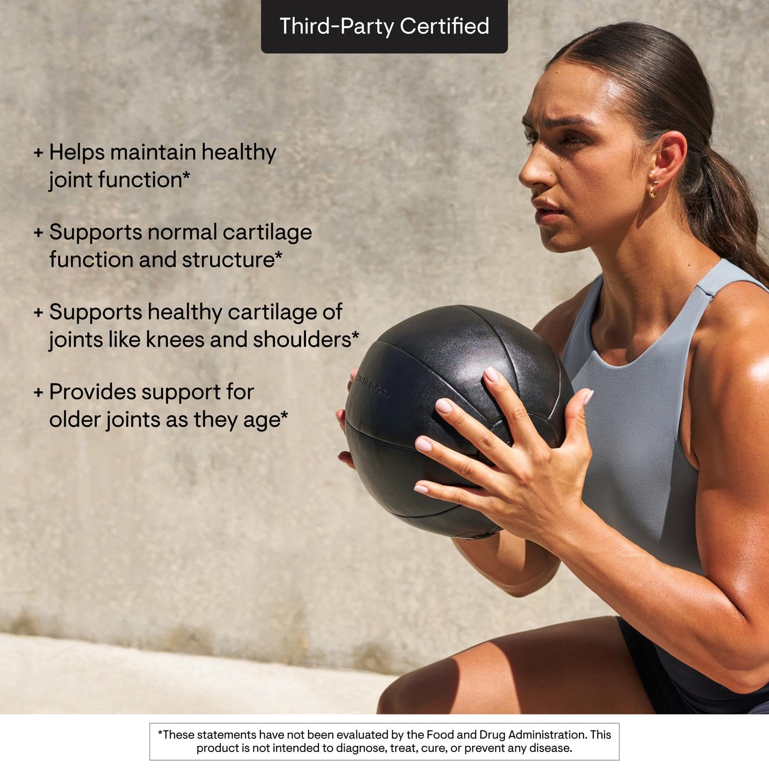 THORNE etiqueta nutricional en primer plano destacando ingredientes puros