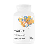THORNE frasco delante mostrando diseño y 250 cápsulas, confianza de marca