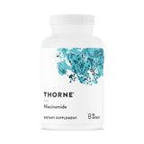 THORNE frente del frasco y caja mostrando presentación y beneficio de tolerancia