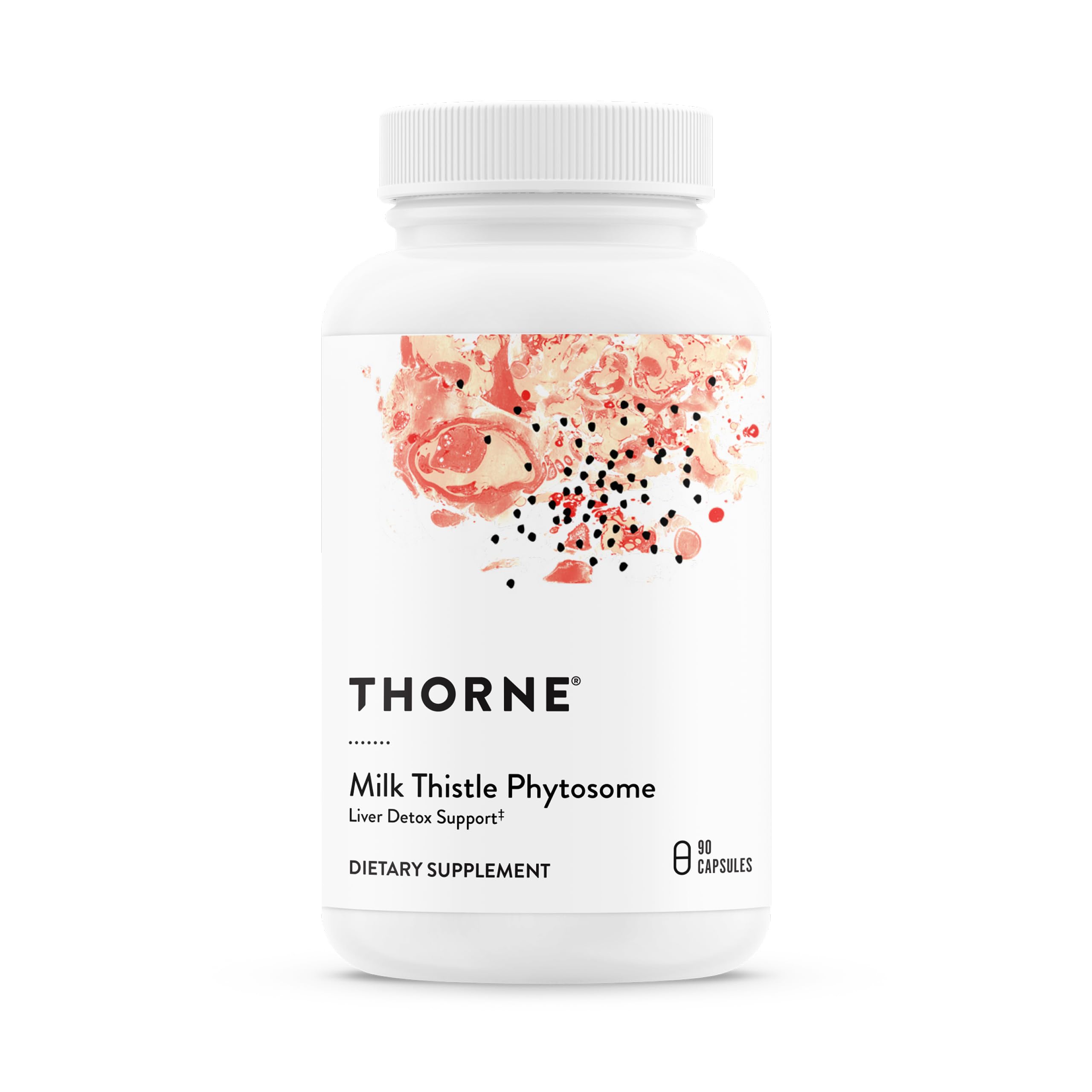 THORNE envase frontal mostrando etiqueta clara y confianza