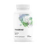 THORNE frasco frontal mostrando etiqueta y beneficios visibles
